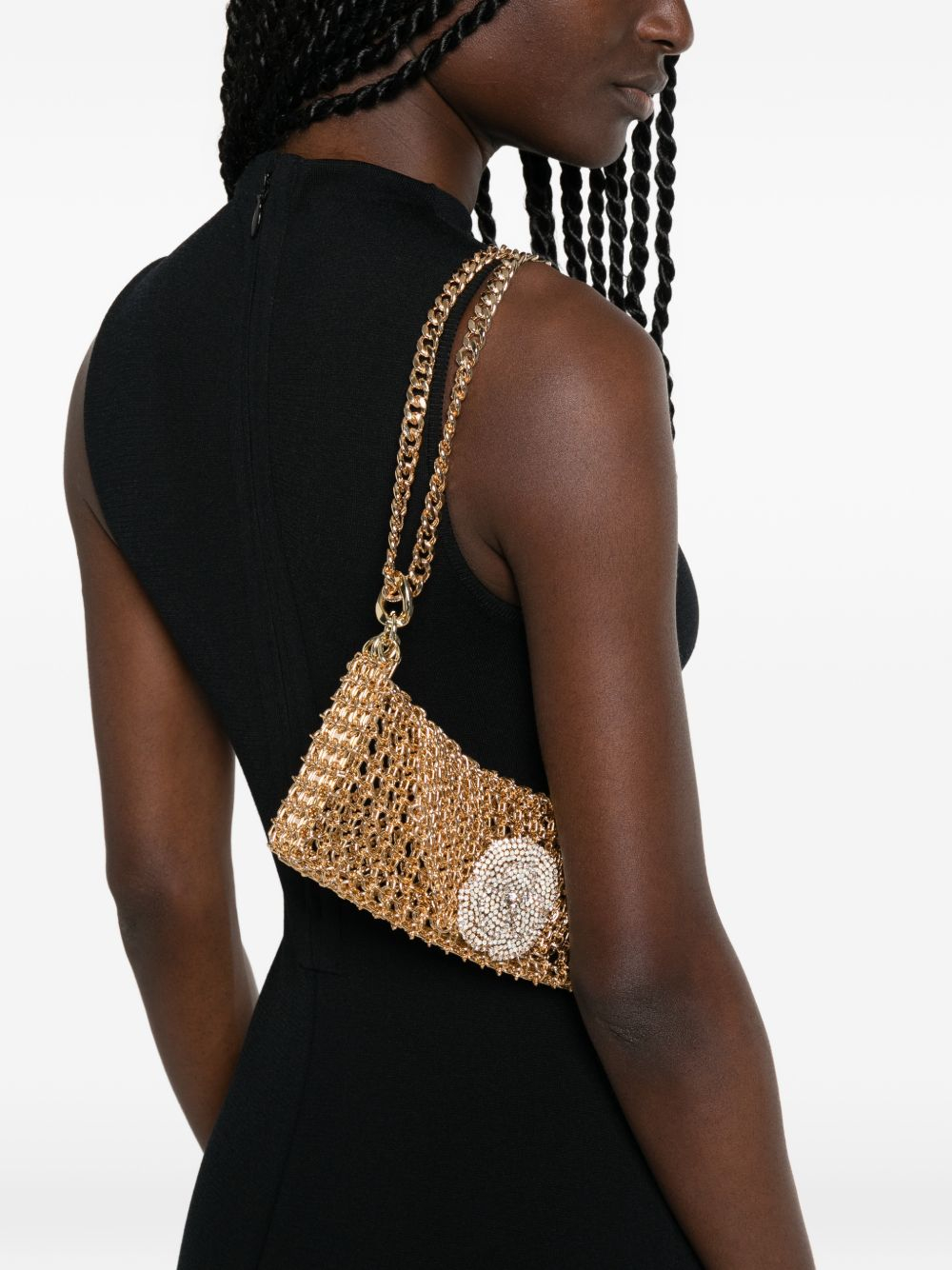 [Silvia Gnecchi] Bag SS26 KZ009CAMELIAGOLDWHITE