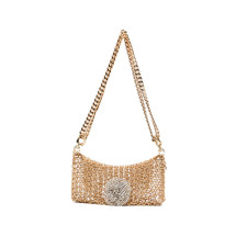 [Silvia Gnecchi] Bag SS26 KZ009CAMELIAGOLDWHITE