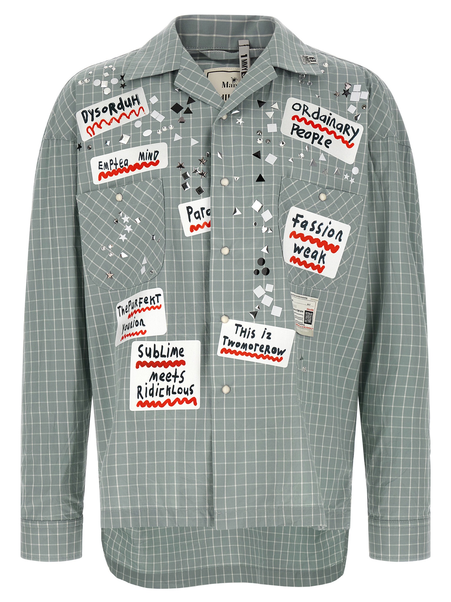 [Maison Mihara Yasuhiro] Shirts Long Sleeve SS26 A16SH088GRAY