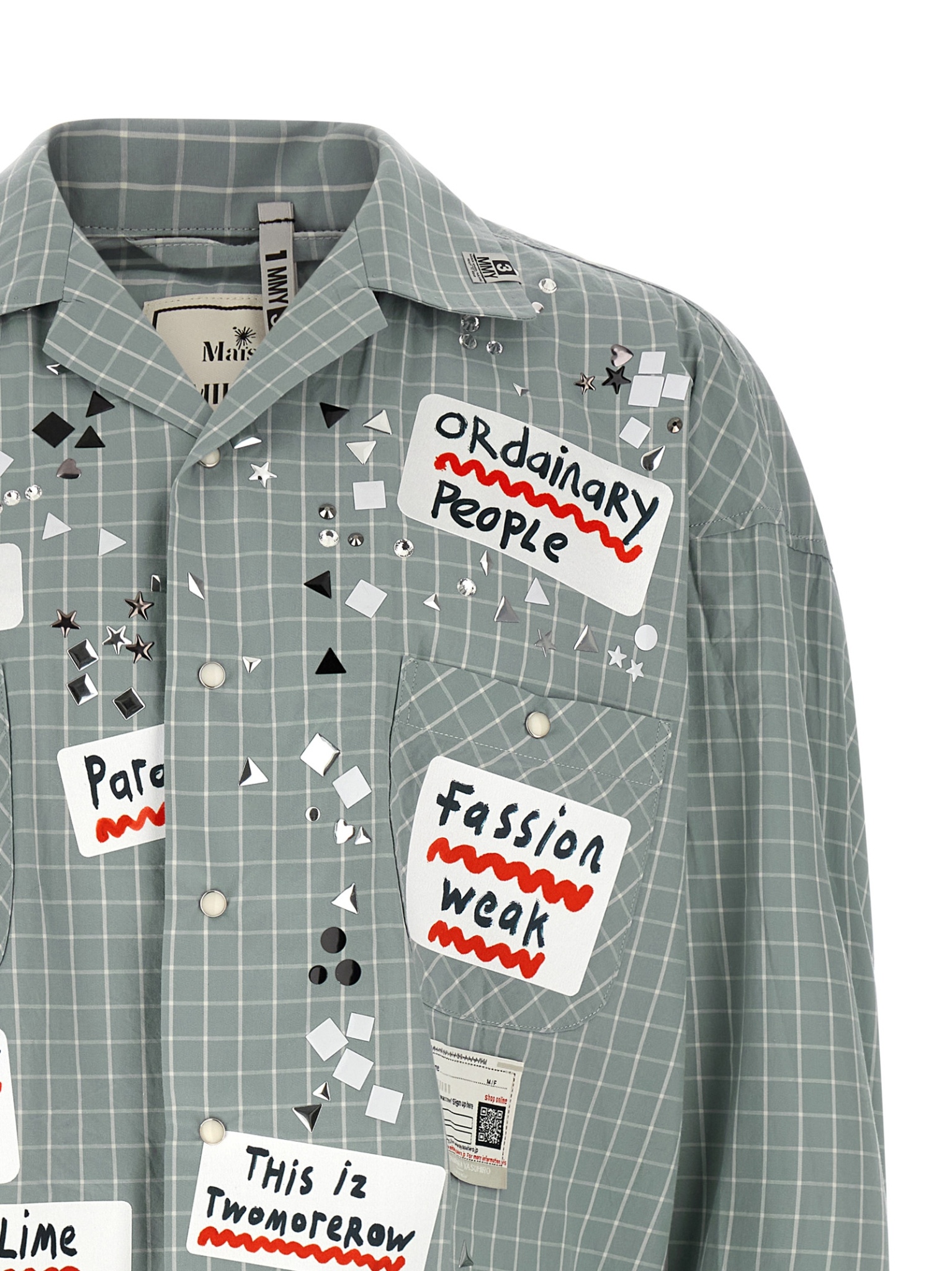 [Maison Mihara Yasuhiro] Shirts Long Sleeve SS26 A16SH088GRAY