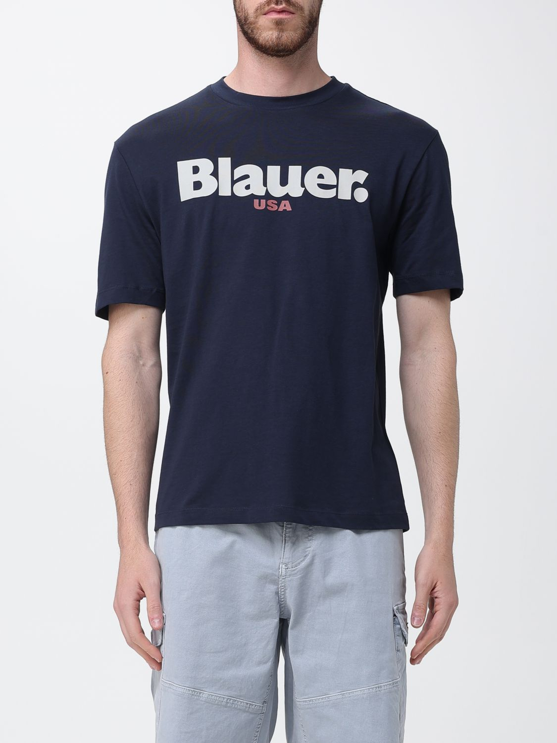 [BLAUER] T-shirts Short Sleeve SS26 BLUH02299007439 888