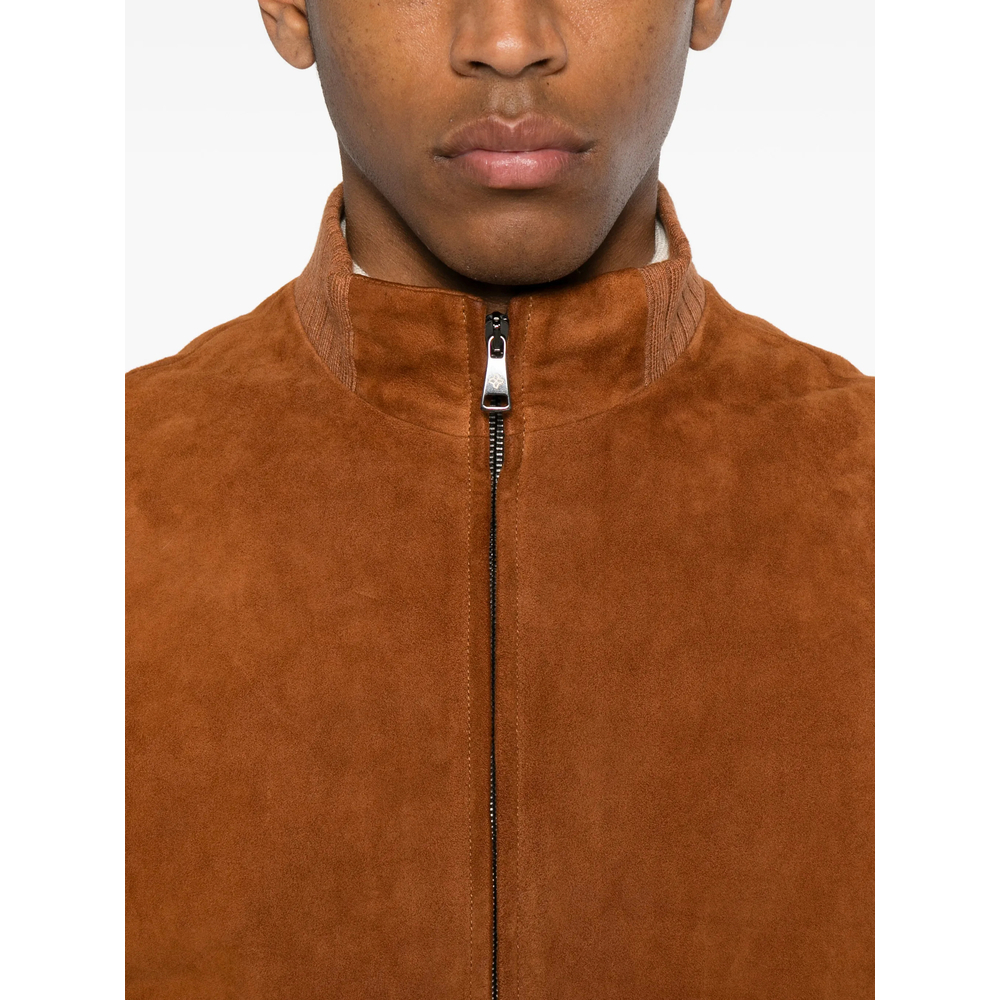 [TAGLIATORE] Leather Jacket FW26 CHI26-01 BANSKY ORANG