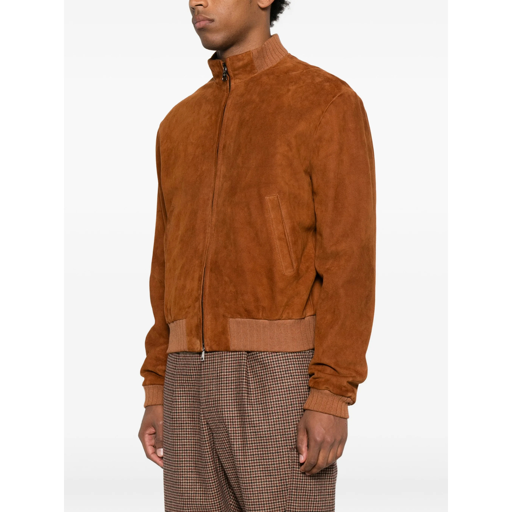 [TAGLIATORE] Leather Jacket FW26 CHI26-01 BANSKY ORANG