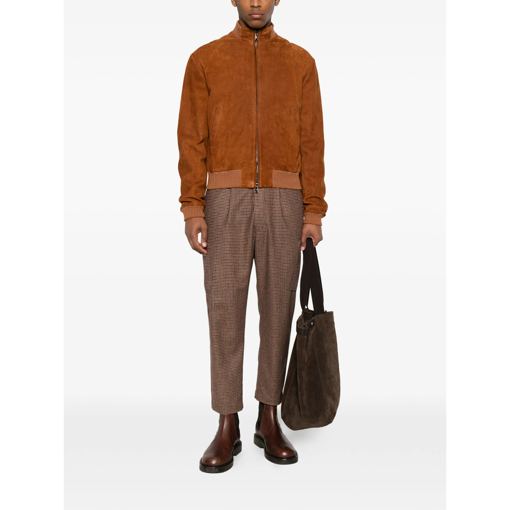 [TAGLIATORE] Leather Jacket FW26 CHI26-01 BANSKY ORANG