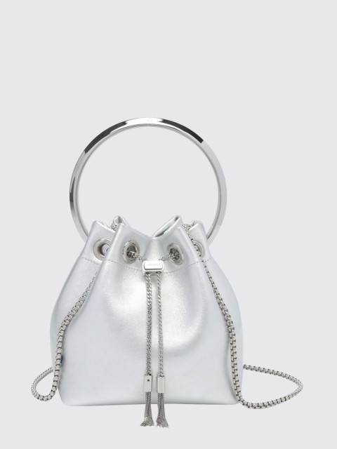 [Jimmy Choo] Minibag FW26 BONBONFSJ SILVER