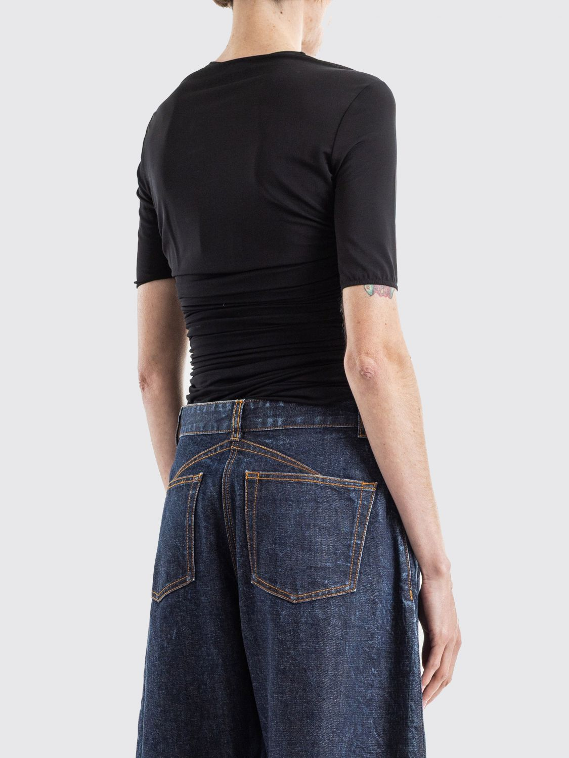 [Alaia] T-shirts SS26 AA9H1248J050B 995