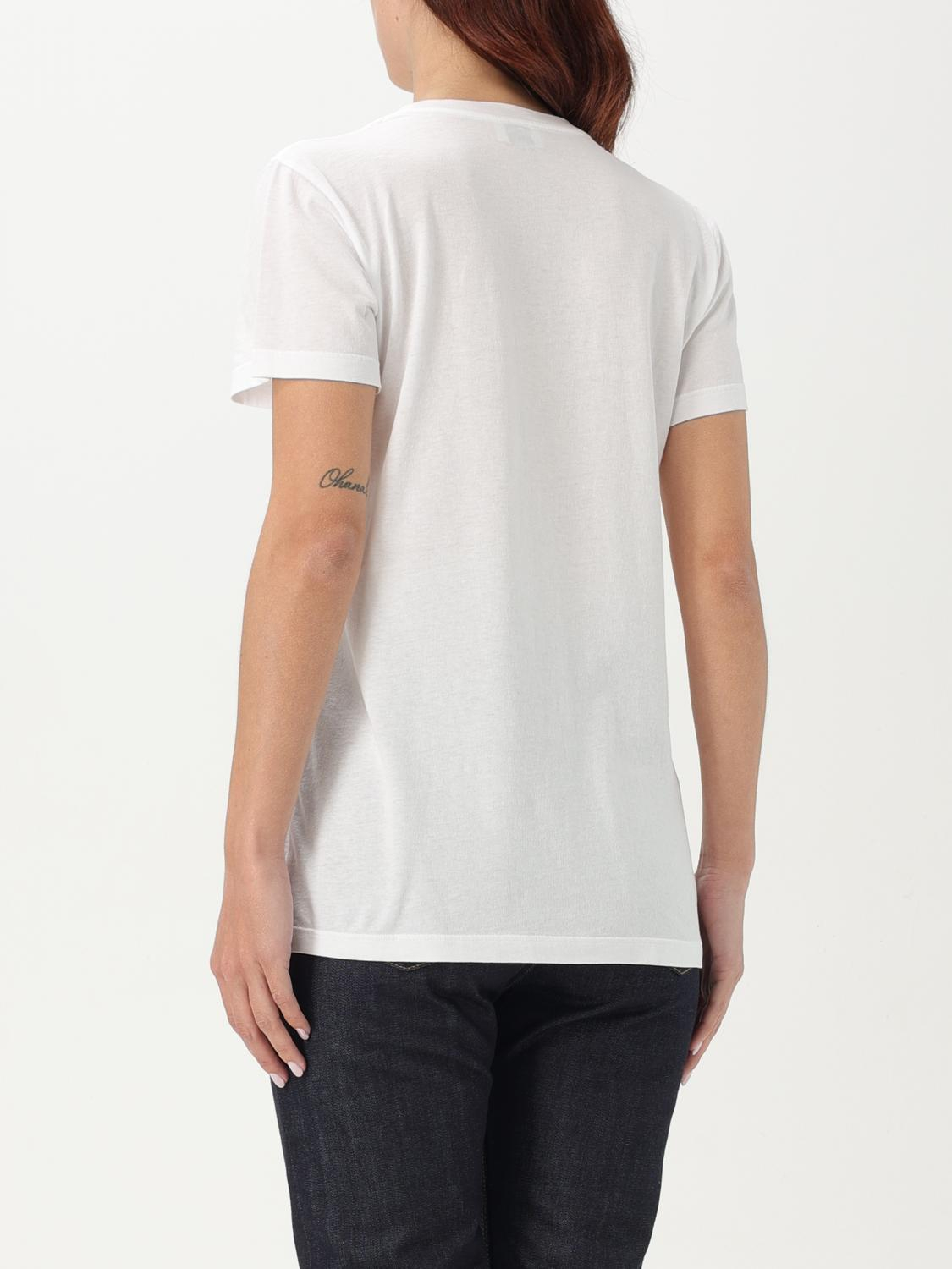 [Saint Laurent] T-shirts FW25 817047Y37YJ 9010