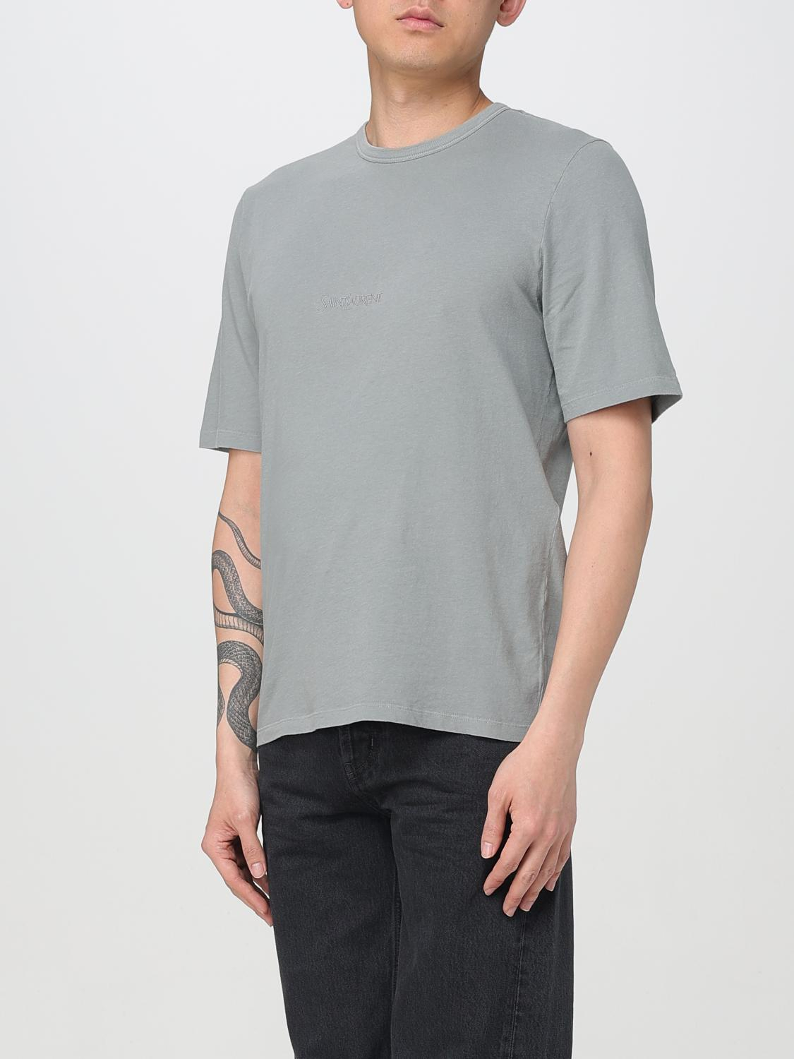 [Saint Laurent] T-shirts Short Sleeve FW25 818535YBHD2 1467