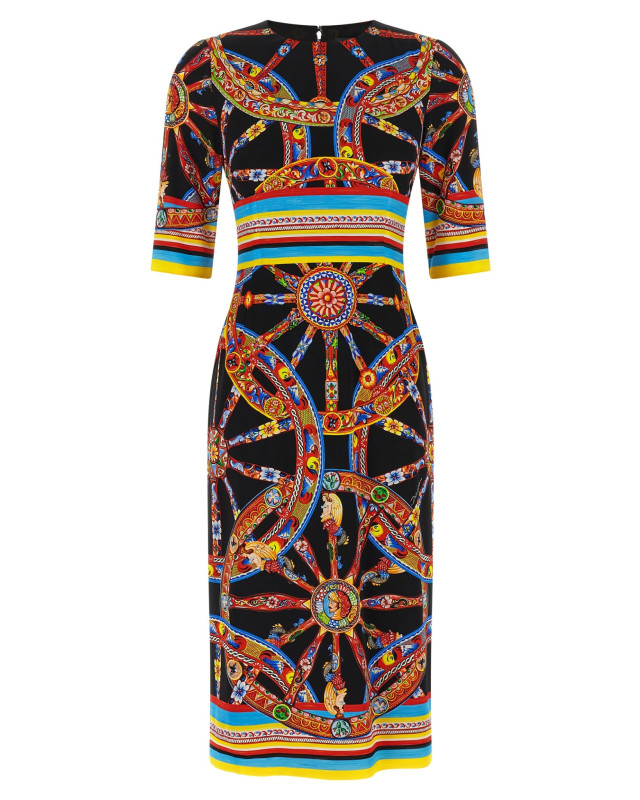 [Dolce & Gabbana] Short sleeve dress FW26 F6EAJTGDDTAS9000