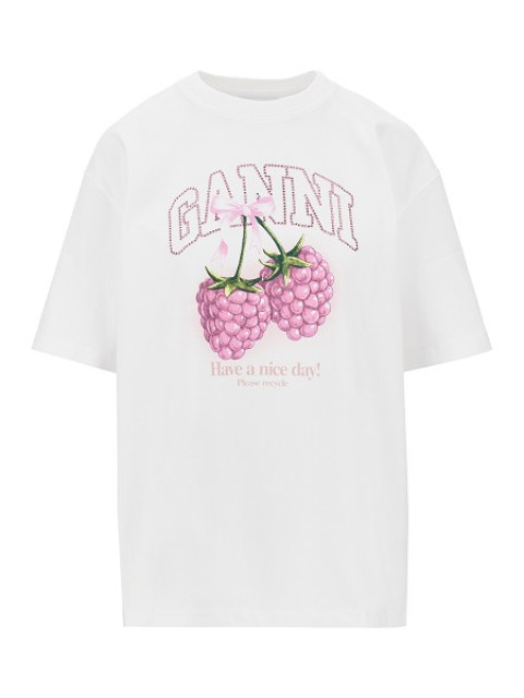 [GANNI] T-shirts SS26 A1050140.151-151