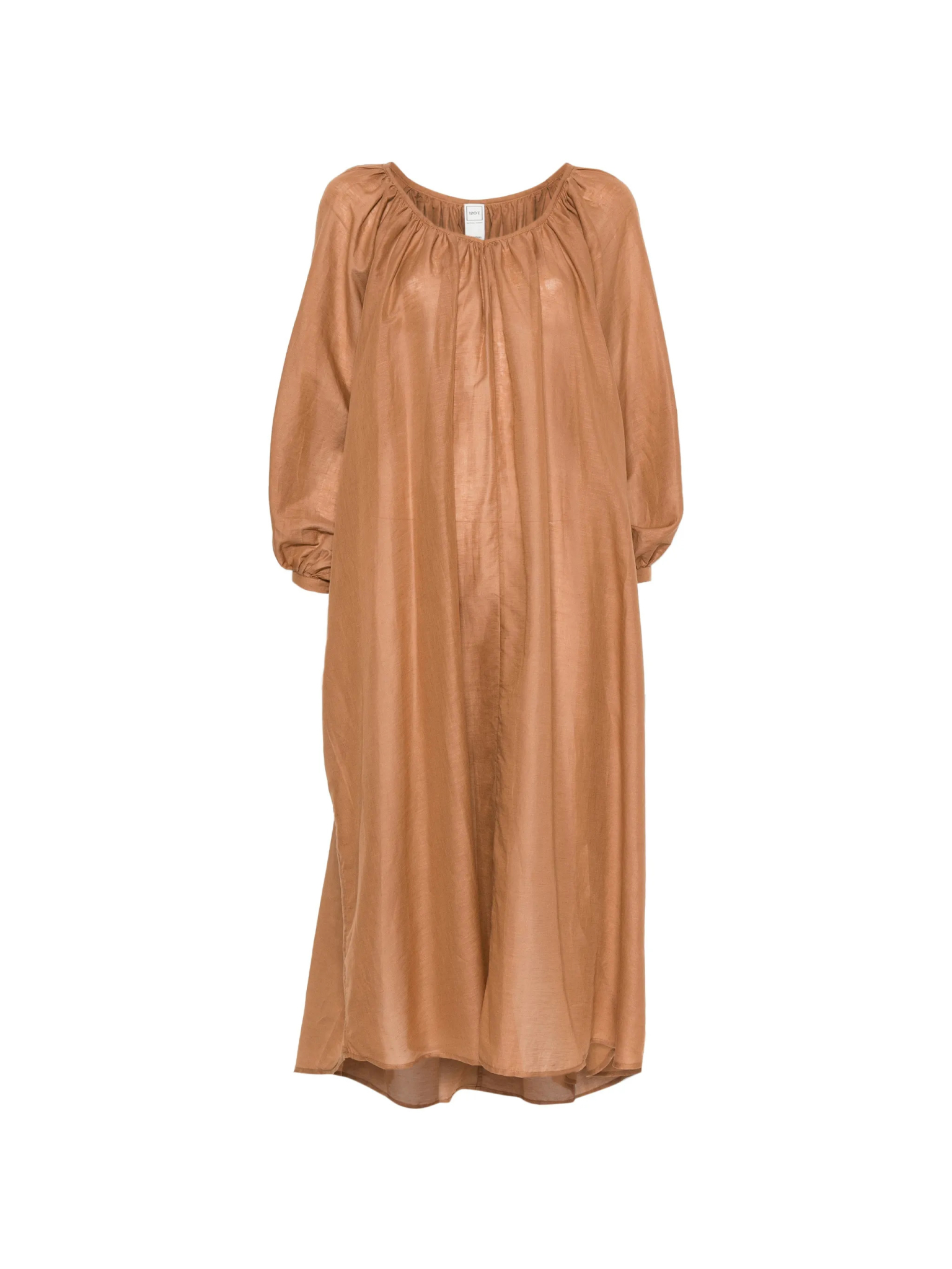 [120% LINO] Long sleeve dress SS26 33BLIW4PLO000G494702700681