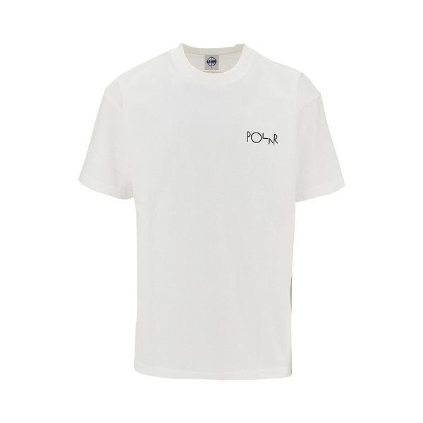 [POLAR SKATE CO] T-shirts Short Sleeve SS26 POLTEE-L&F.WHITE-WHITE