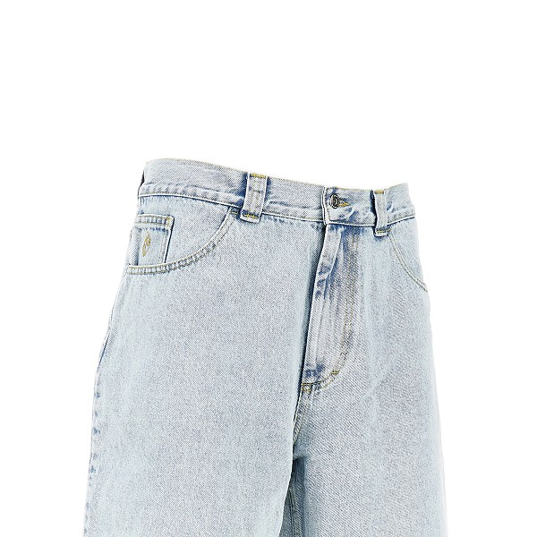 [POLAR SKATE CO] Shorts SS26 POL-BBSHORT.LIGHT BLUE-LIGHT BLUE