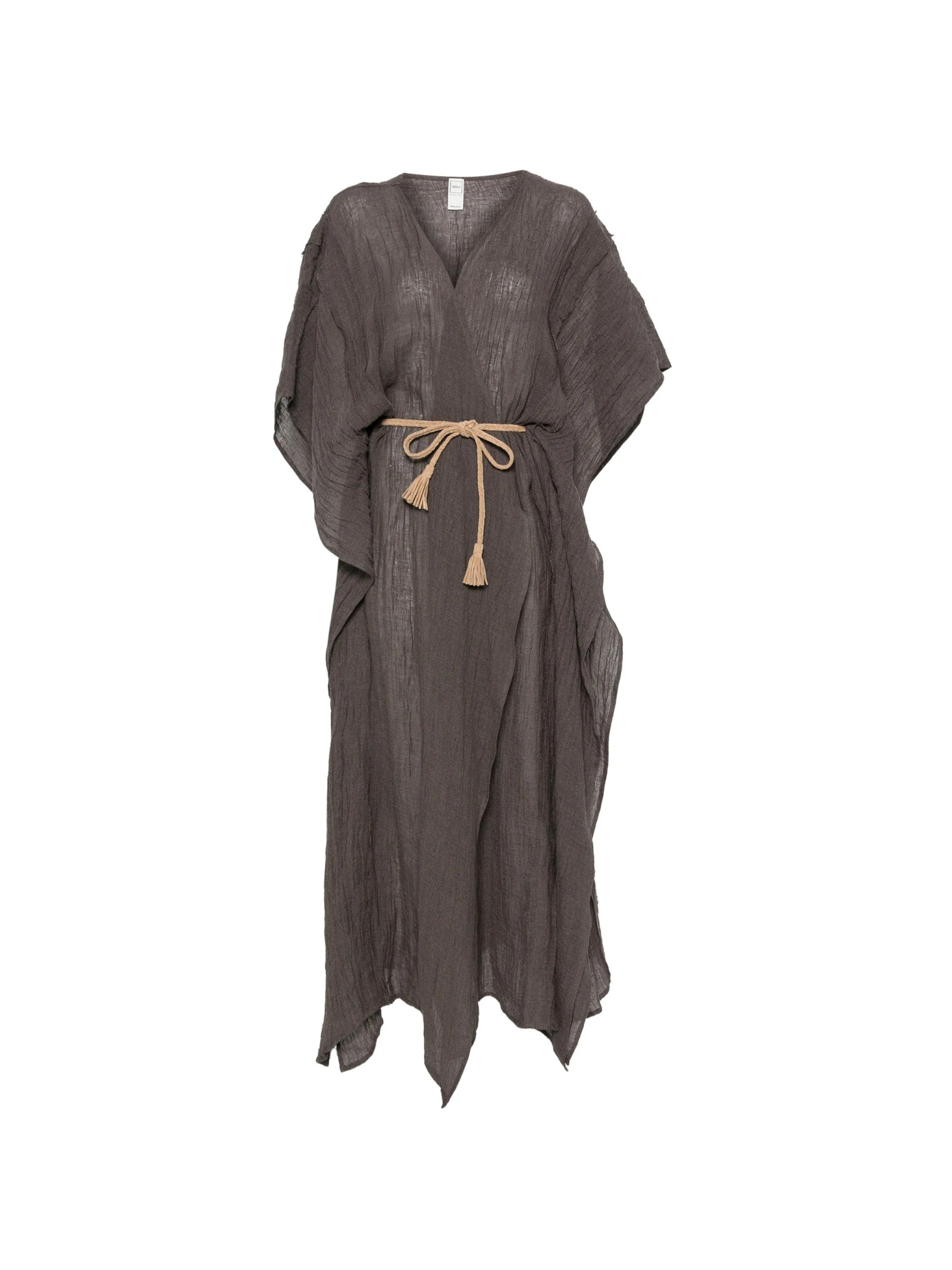 [120% LINO] Short sleeve dress SS26 33BLIW4PLS000G486702700909