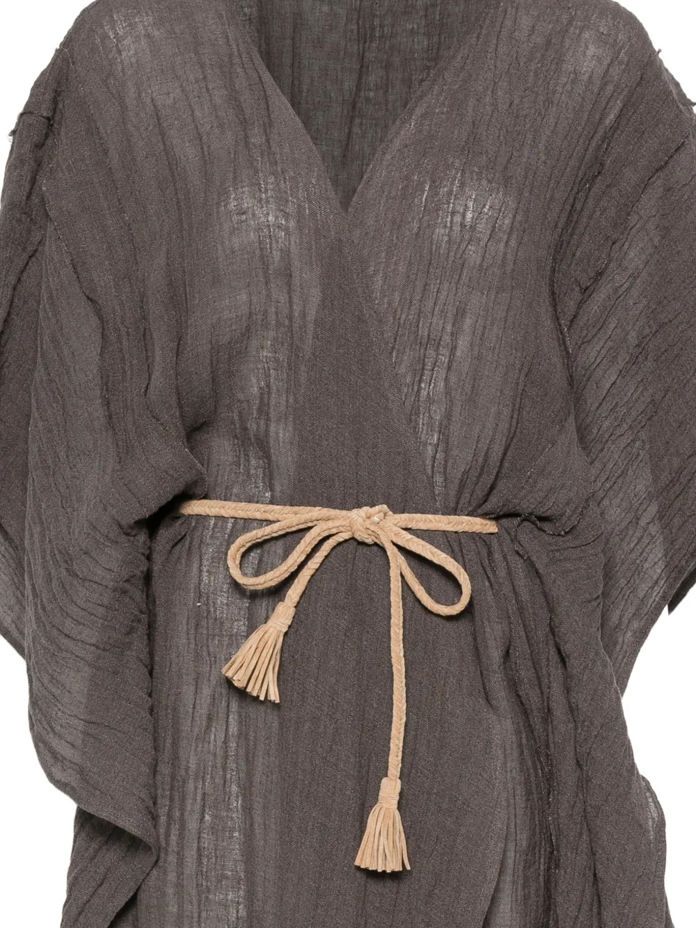 [120% LINO] Short sleeve dress SS26 33BLIW4PLS000G486702700909
