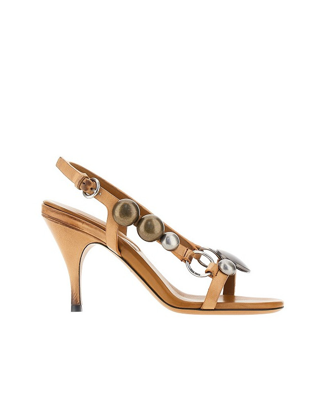 [Miu Miu] Sandals SS26 5X675EFA085537F0151-F0151