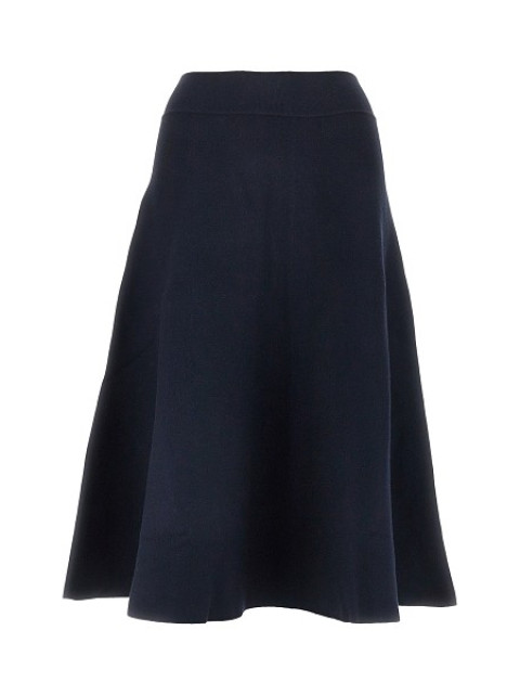 [THE FRANKIE SHOP] Long skirt SS26 SKFS22128304.NAVY-NAVY