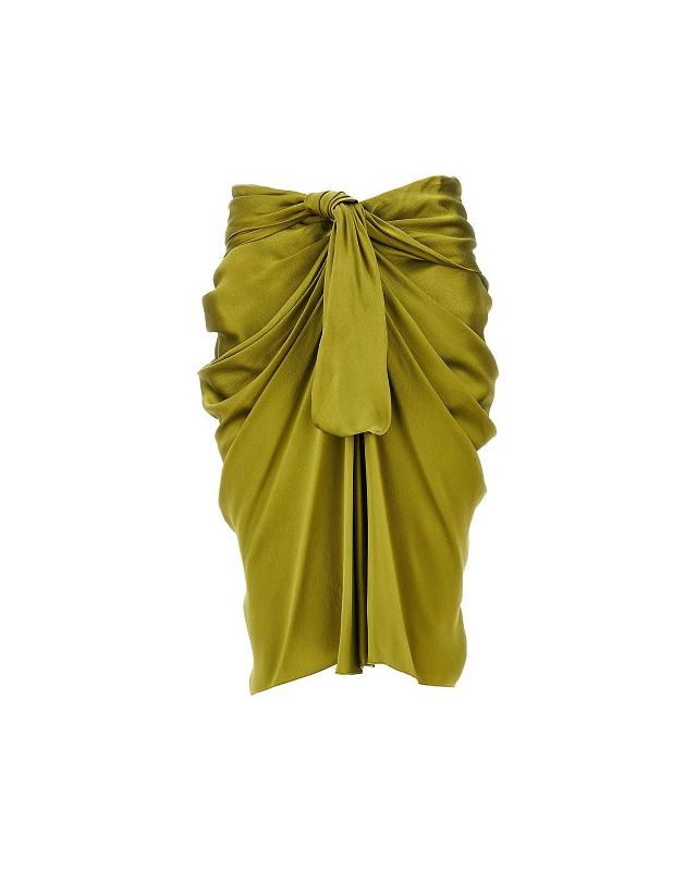 [CHLOE'] Midi skirt SS26 26UJU01130.36R-36R