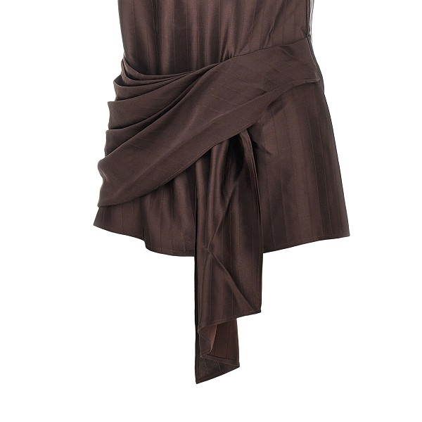 [LouLou De Saison] T-shirts Sleeveless SS26 FONDA.DARK BROWN-DARK BROWN