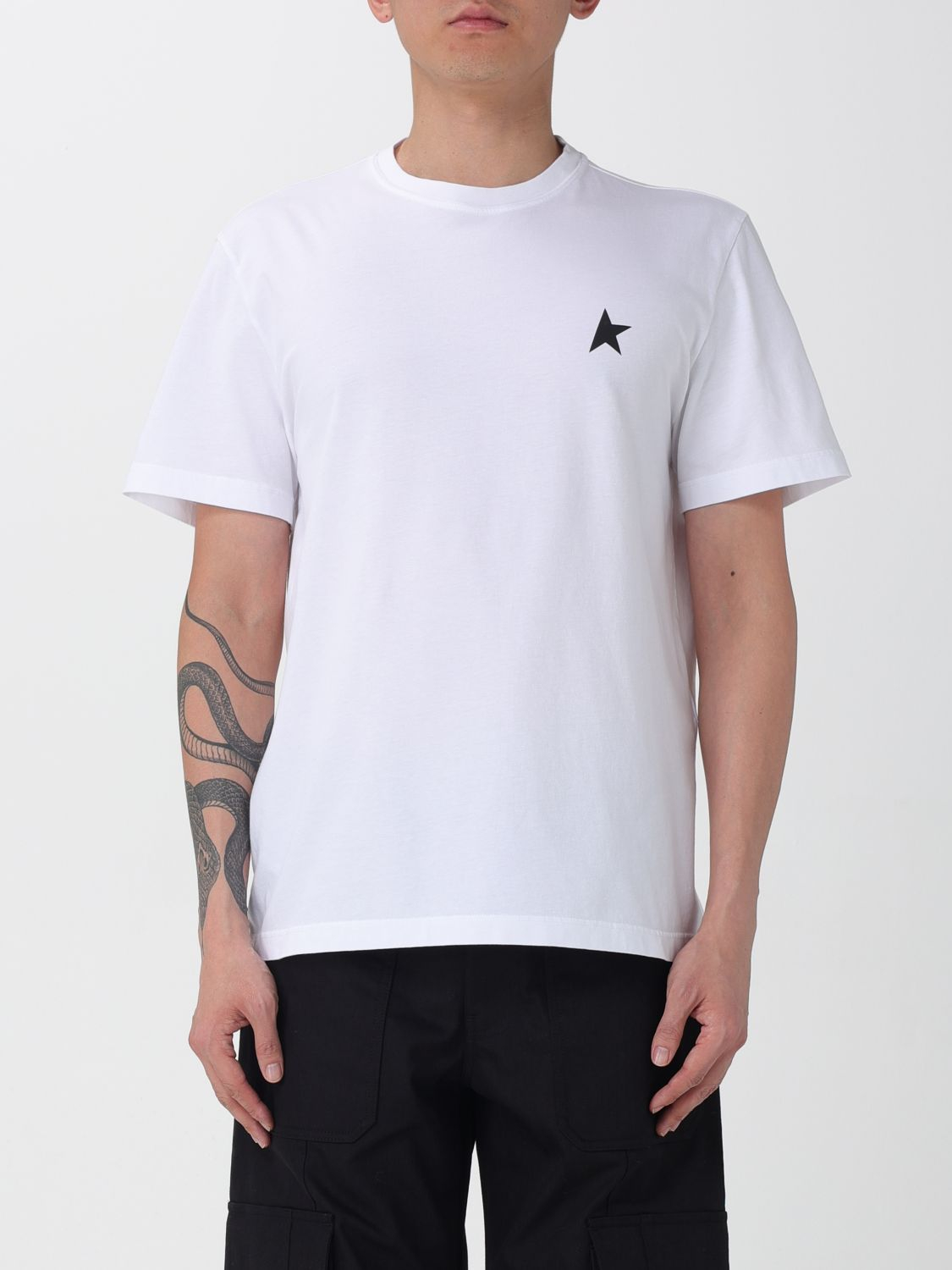 [Golden Goose] T-shirts Short Sleeve SS26 GMP01220P000593 10364
