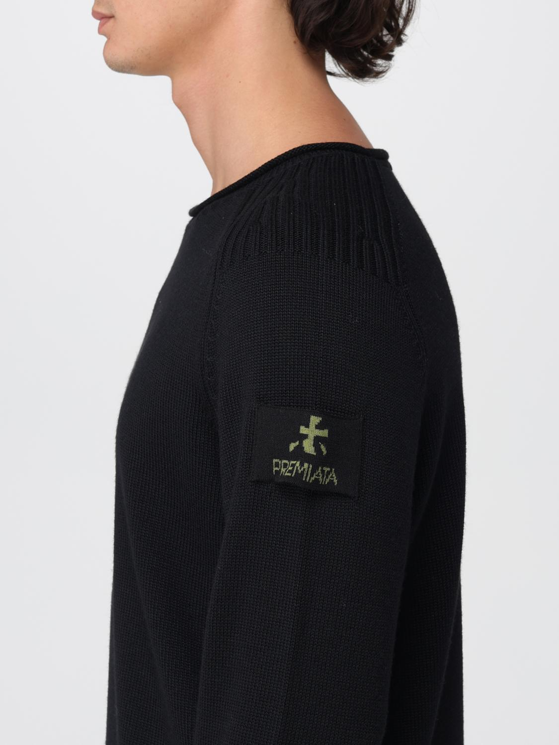 [Premiata] Knitwear FW25 PMG22 WOOL BLACK