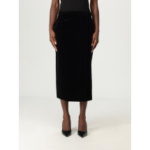 [Saint Laurent] Long skirt FW25 826769Y580T 1000