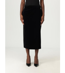[Saint Laurent] Long skirt FW25 826769Y580T 1000