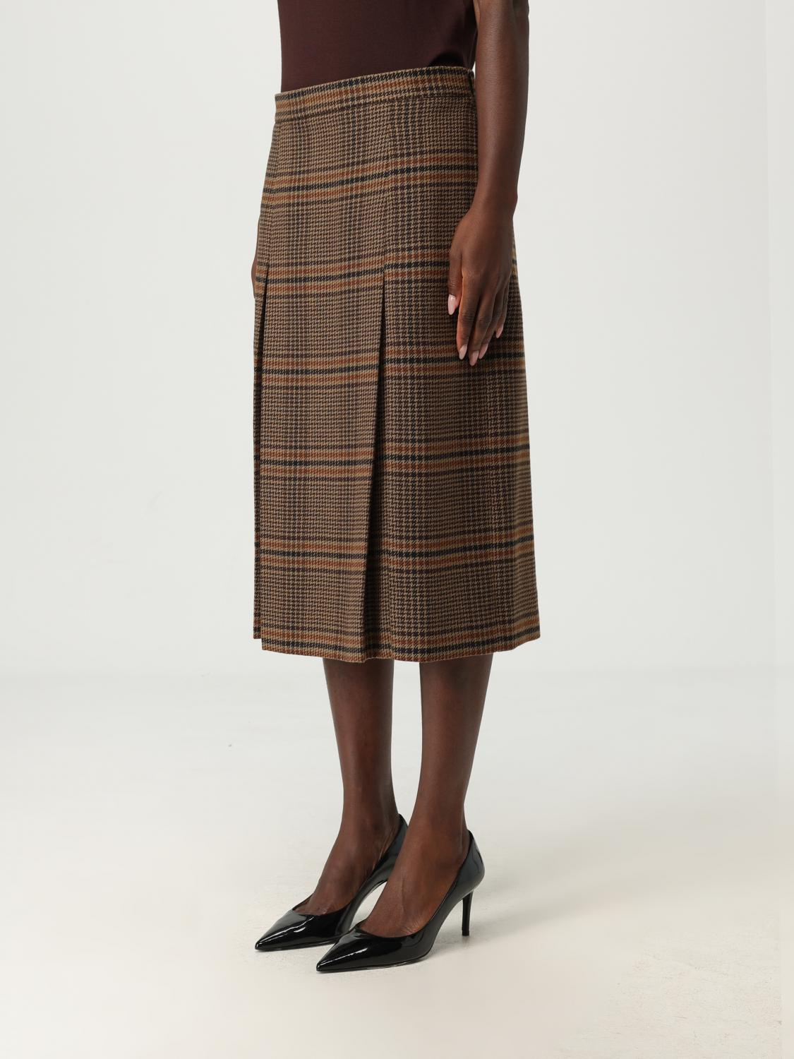 [Saint Laurent] Midi skirt FW25 831068Y9I70 2849