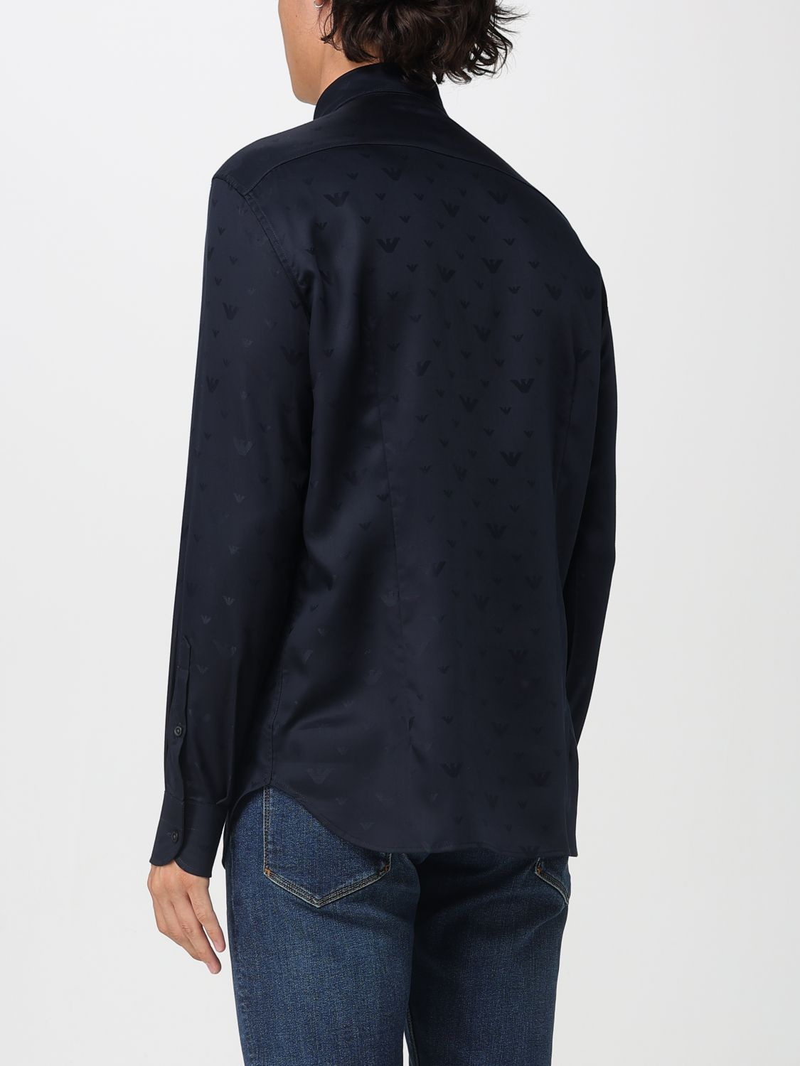 [Emporio Armani] Shirts Long Sleeve FW25 EM001537AF15074 FB322