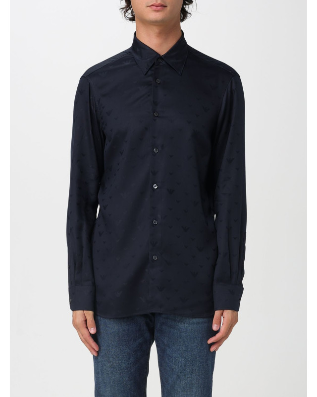 [Emporio Armani] Shirts Long Sleeve FW25 EM001537AF15074 FB322