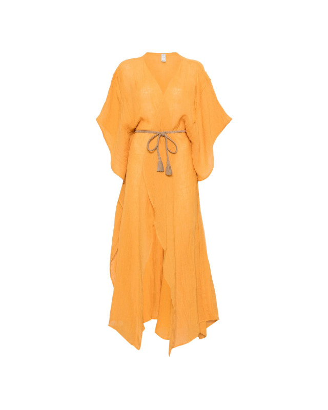 [120% LINO] Short sleeve dress SS26 33BLIW4PLS000G486702704242