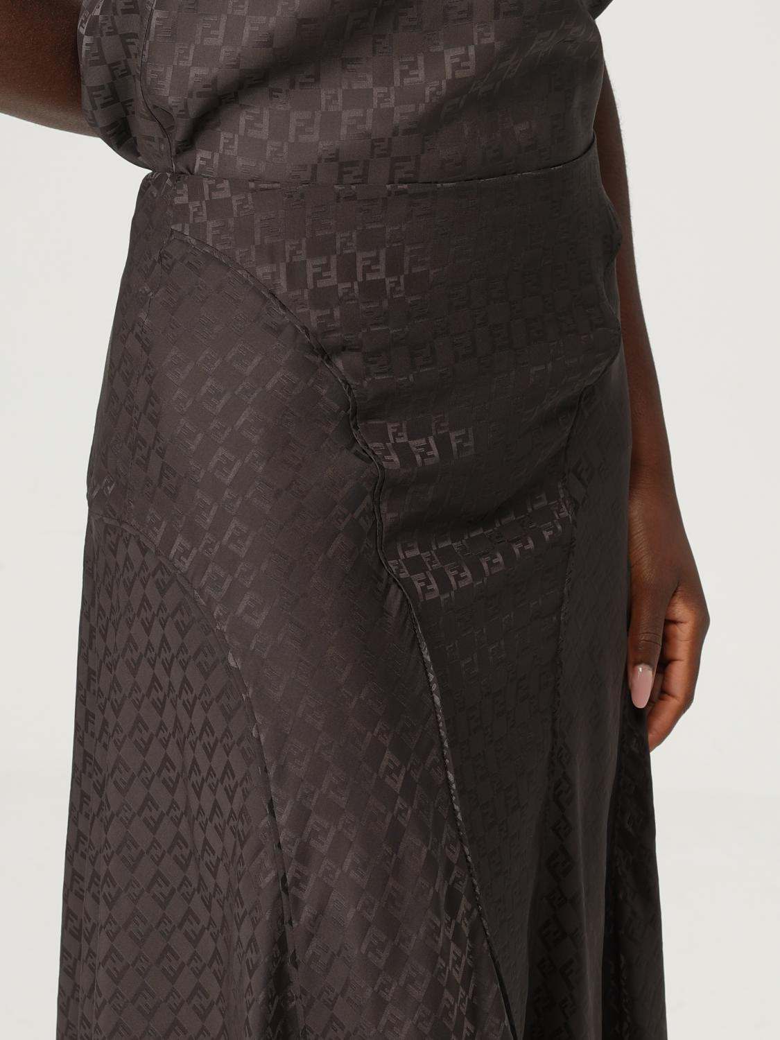 [Fendi] Midi skirt SS26 FQ7688AUQG F1T6H