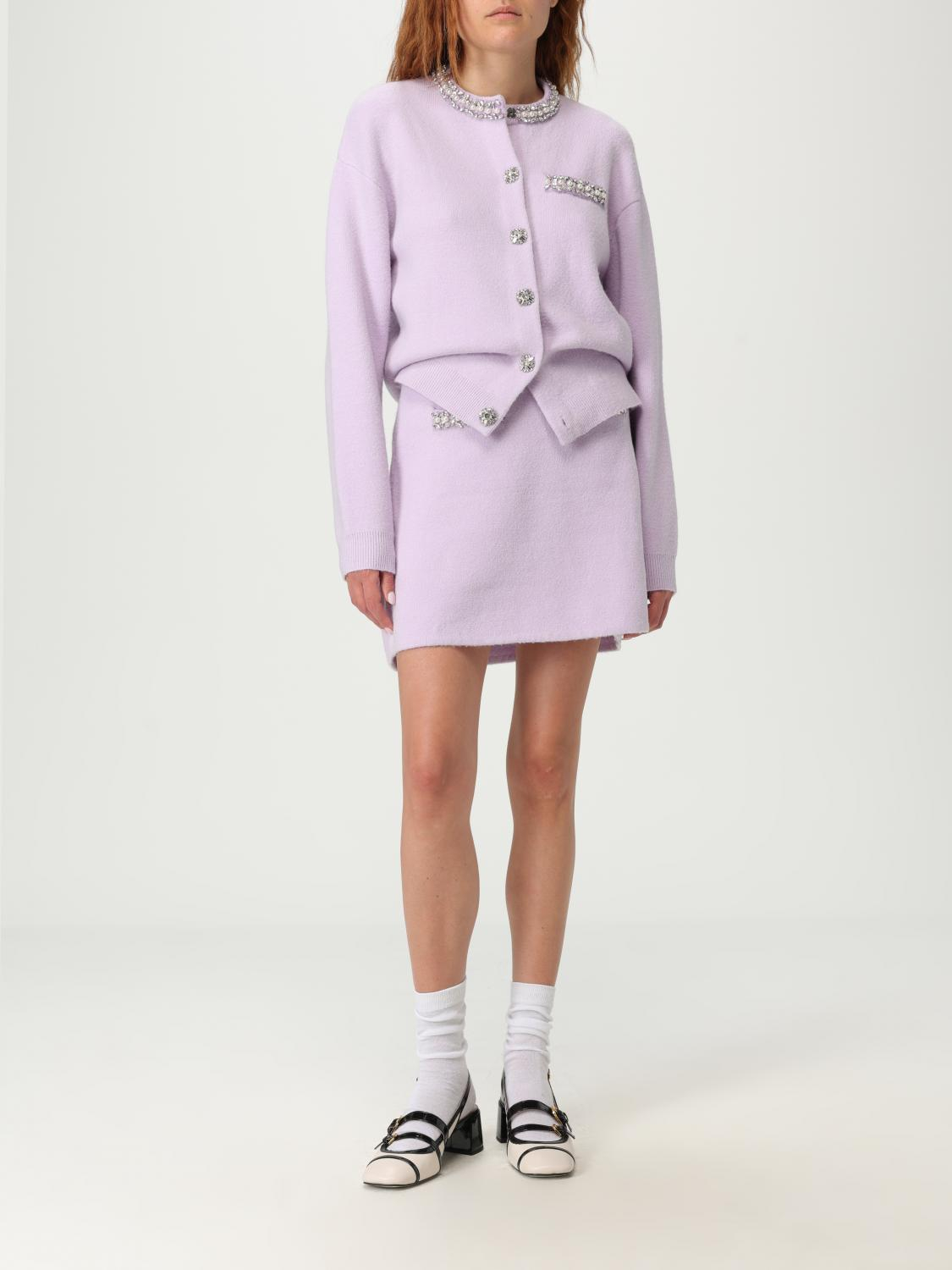 [Self-portrait] Mini skirt FW25 PF25085SKL LILAC