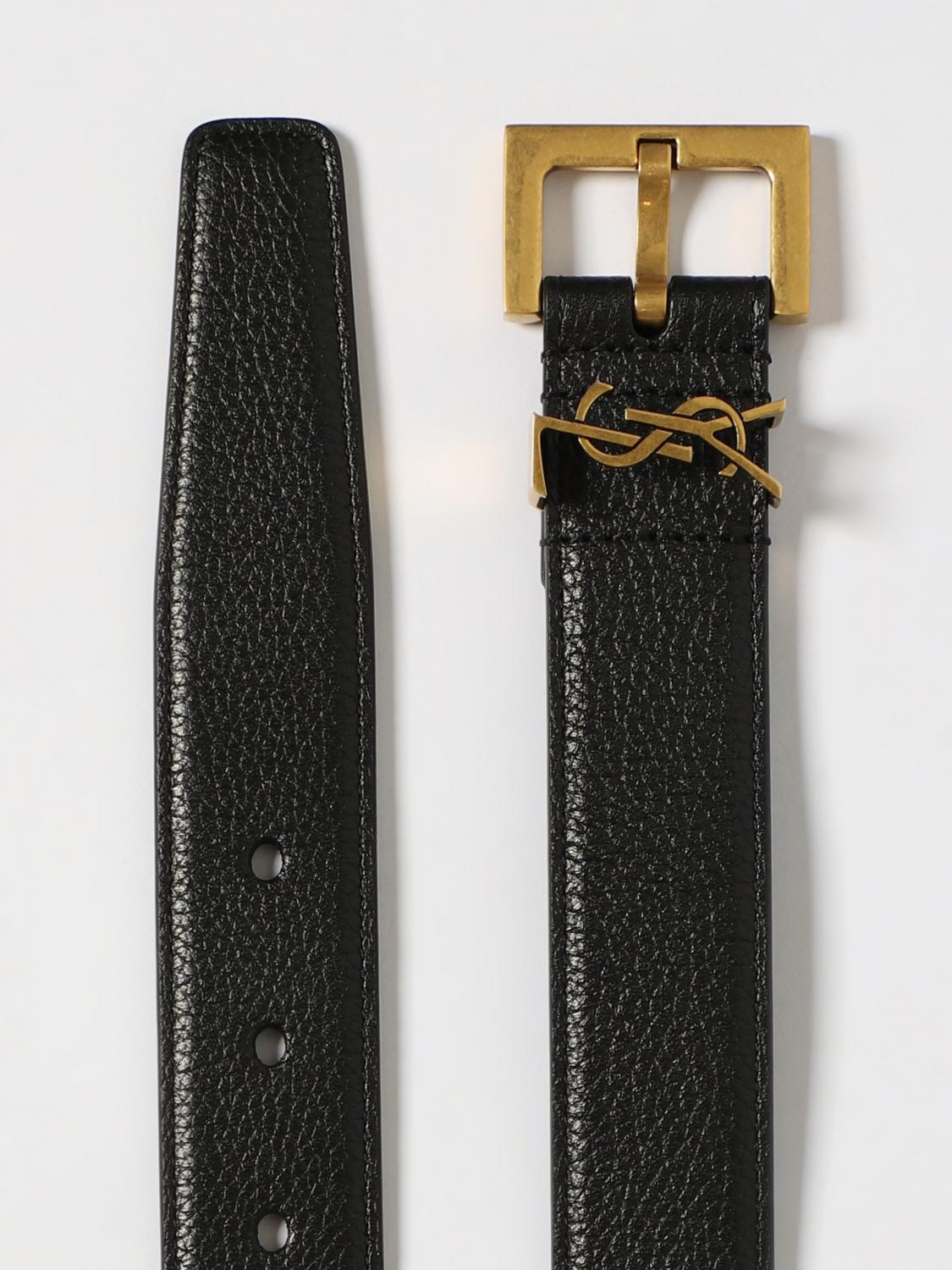 [Saint Laurent] Belt SS26 634440DTI0W 1000