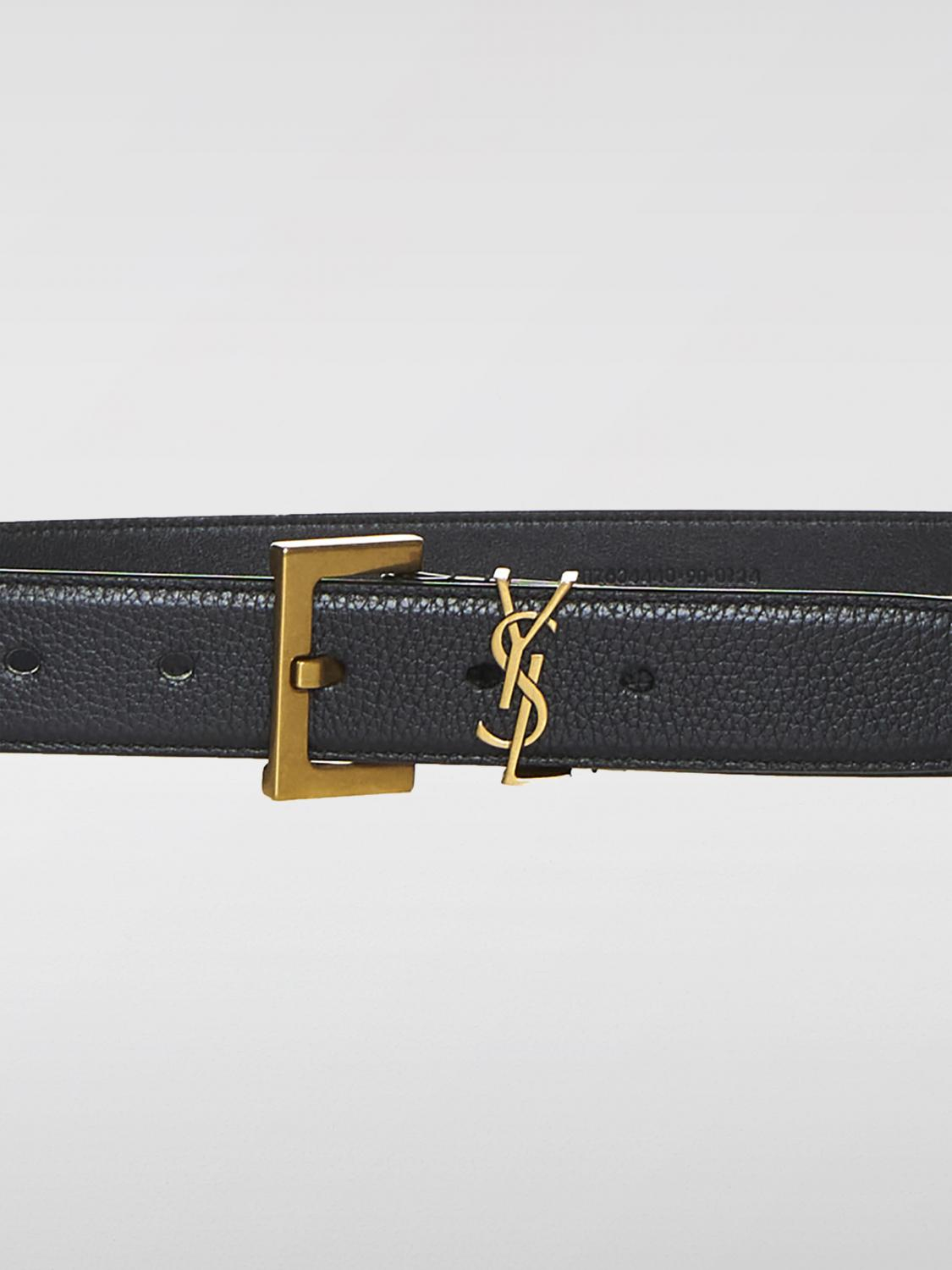 [Saint Laurent] Belt SS26 634440DTI0W 1000