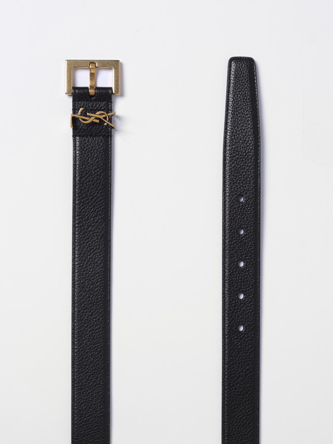 [Saint Laurent] Belt SS26 634440DTI0W 1000