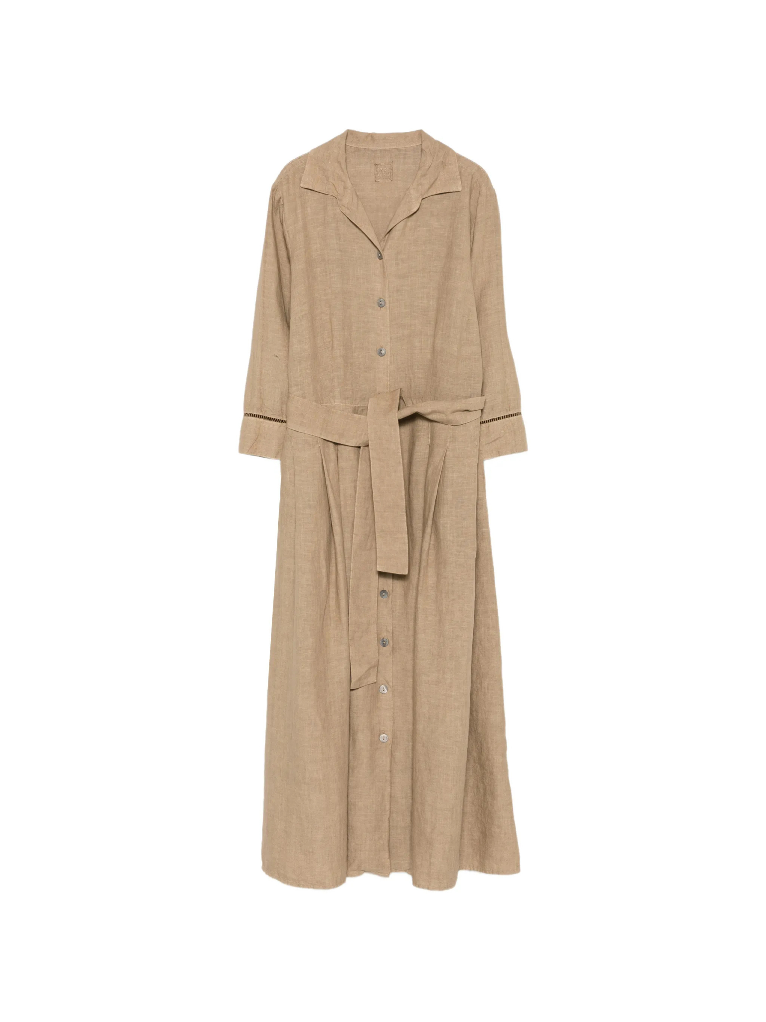 [120% LINO] Long sleeve dress SS26 33ALIW4PKG000F753000000092