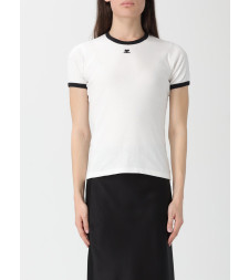 [Courreges] T-shirts Short Sleeve SS26 VESJTS017JS0070 0098