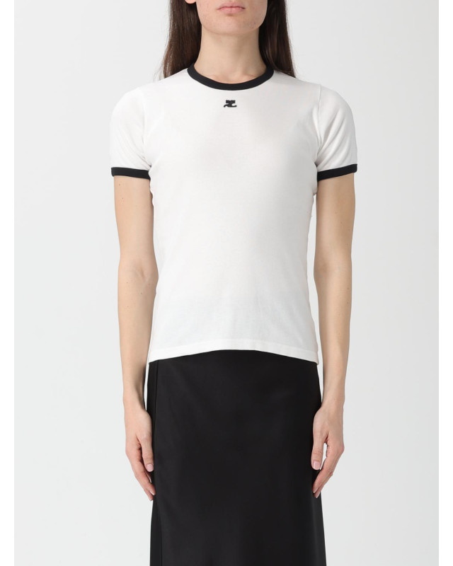 [Courreges] T-shirts Short Sleeve SS26 VESJTS017JS0070 0098