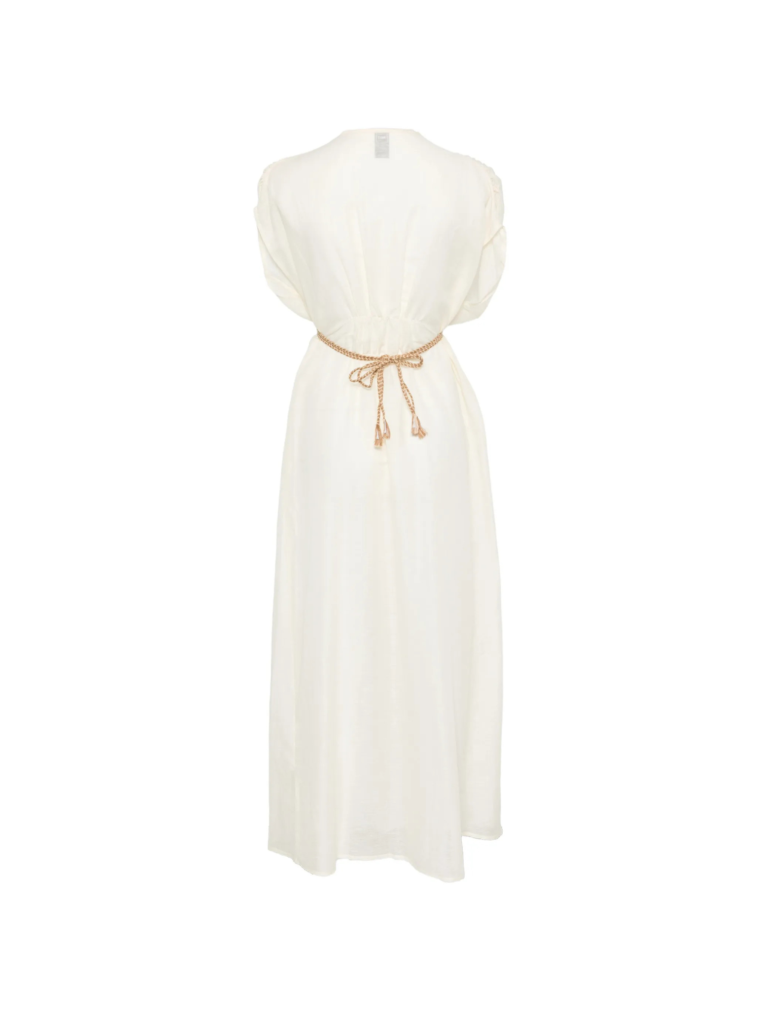 [120% LINO] Short sleeve dress SS26 33BLIW4PLQ000G494700700774