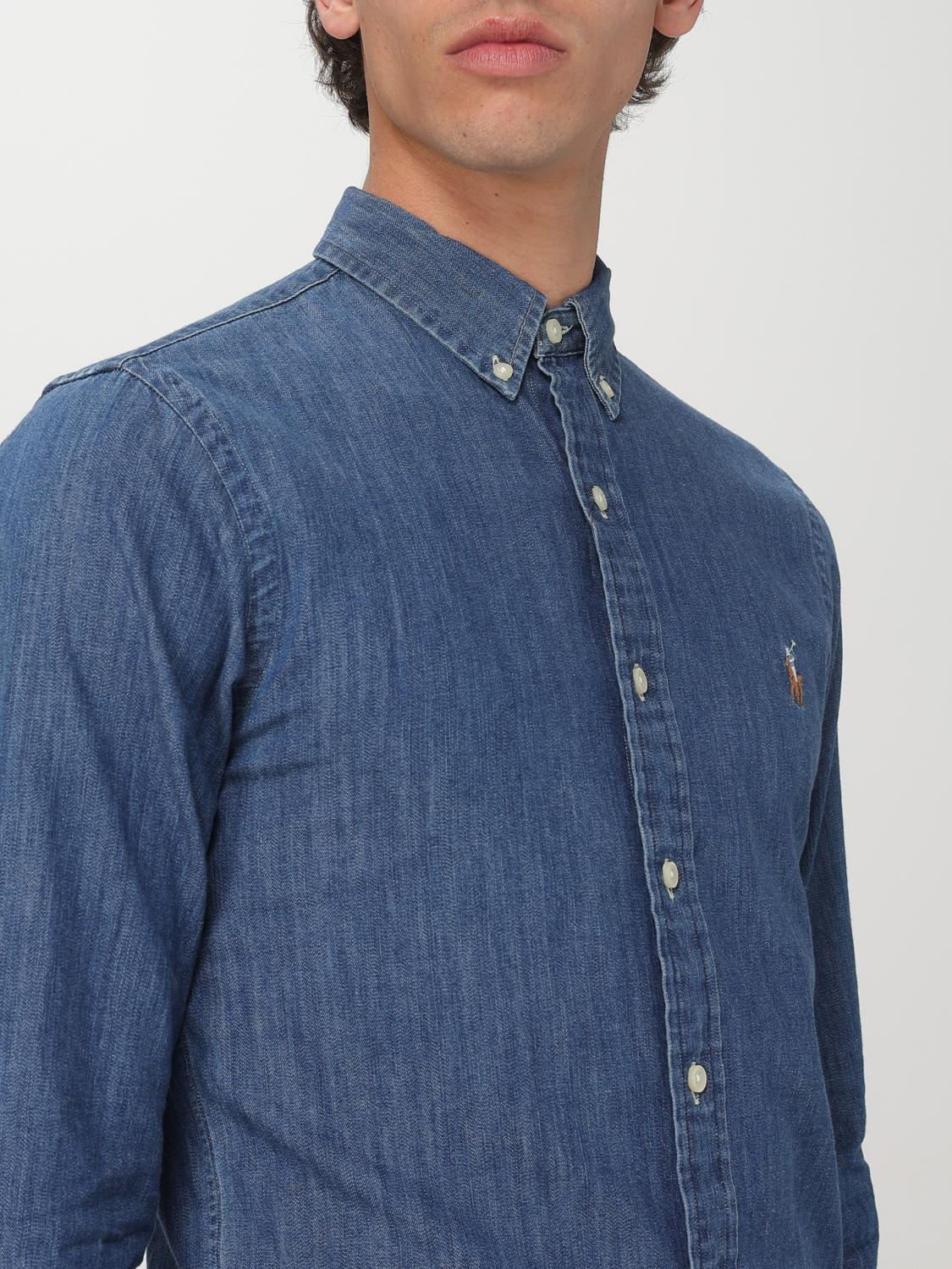 [Polo Ralph Lauren] Shirts Long Sleeve SS26 710548539 001