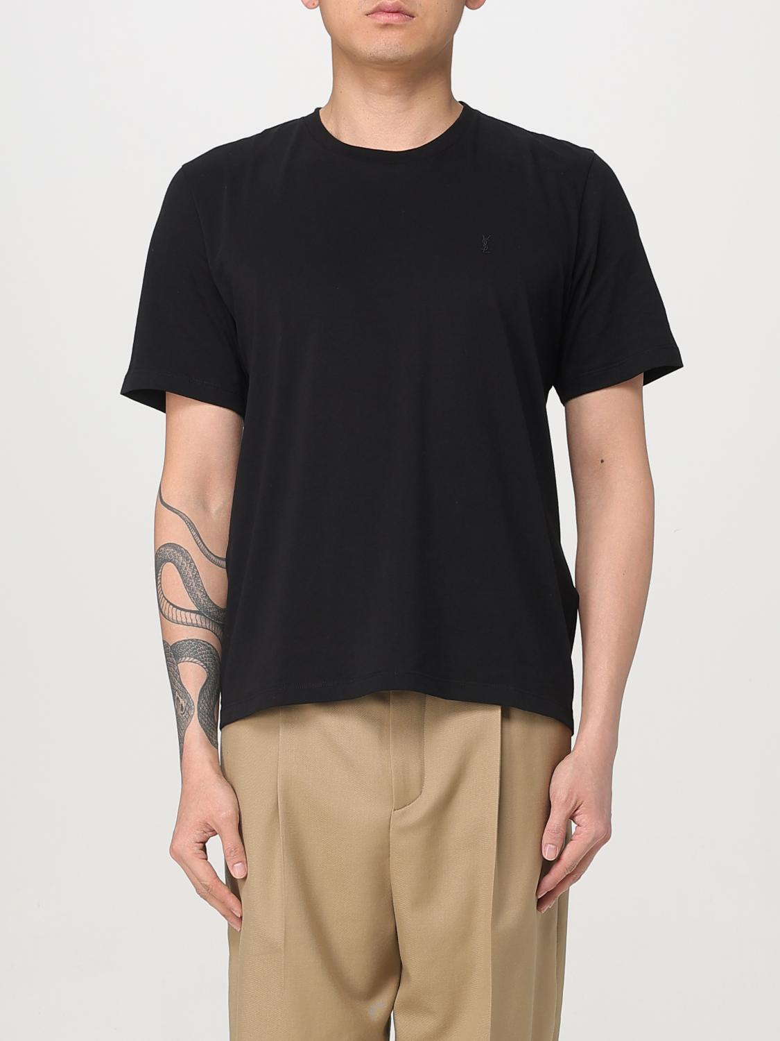 [Saint Laurent] T-shirts Short Sleeve SS26 819395Y2ZJ2 1000