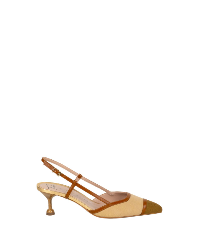 [ROBERTO FESTA] Sandals SS26 DELFINA/1CANVAS KAKI
