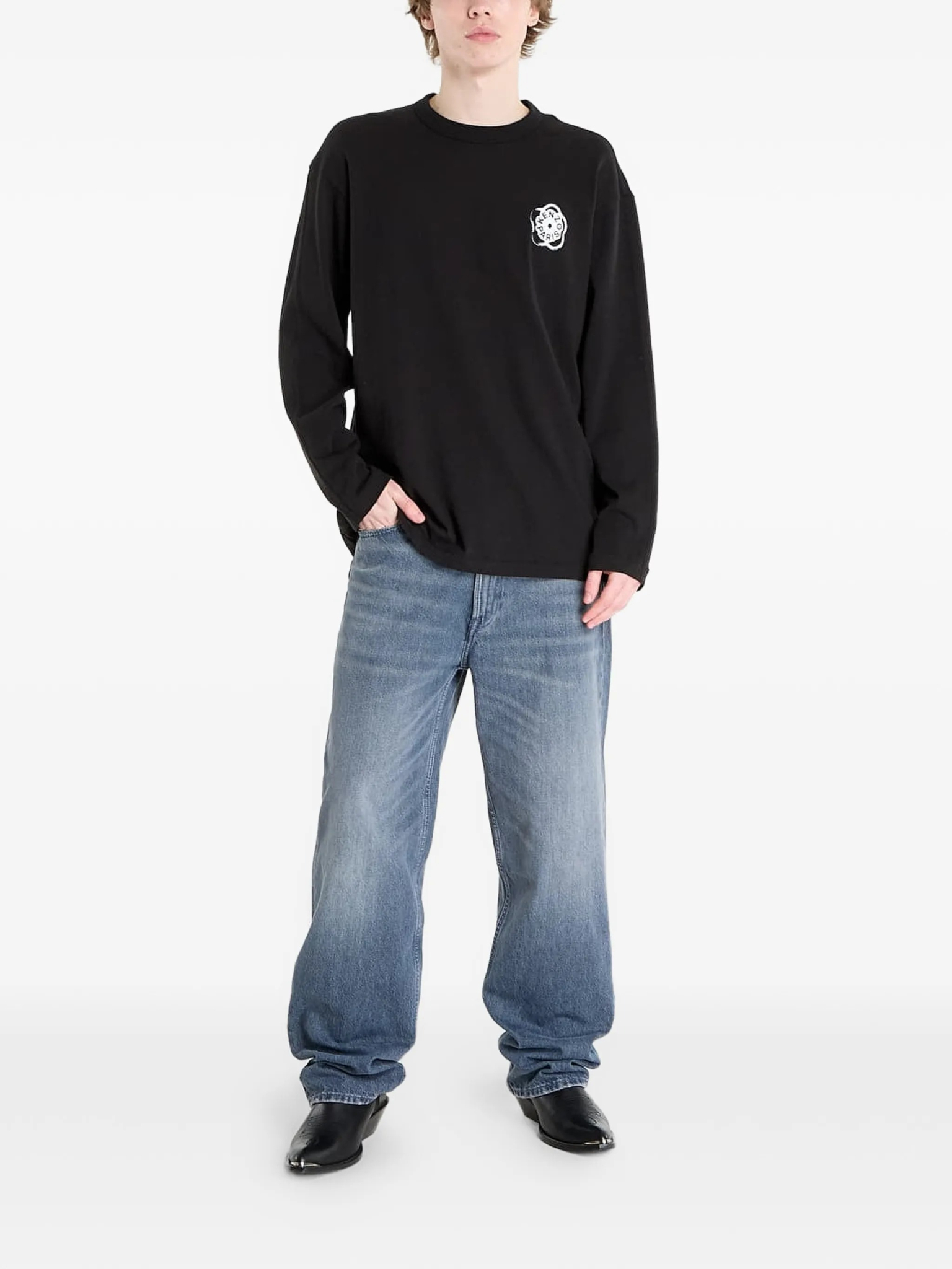 [Kenzo] T-shirts Long Sleeve SS26 FG55TL3024SK