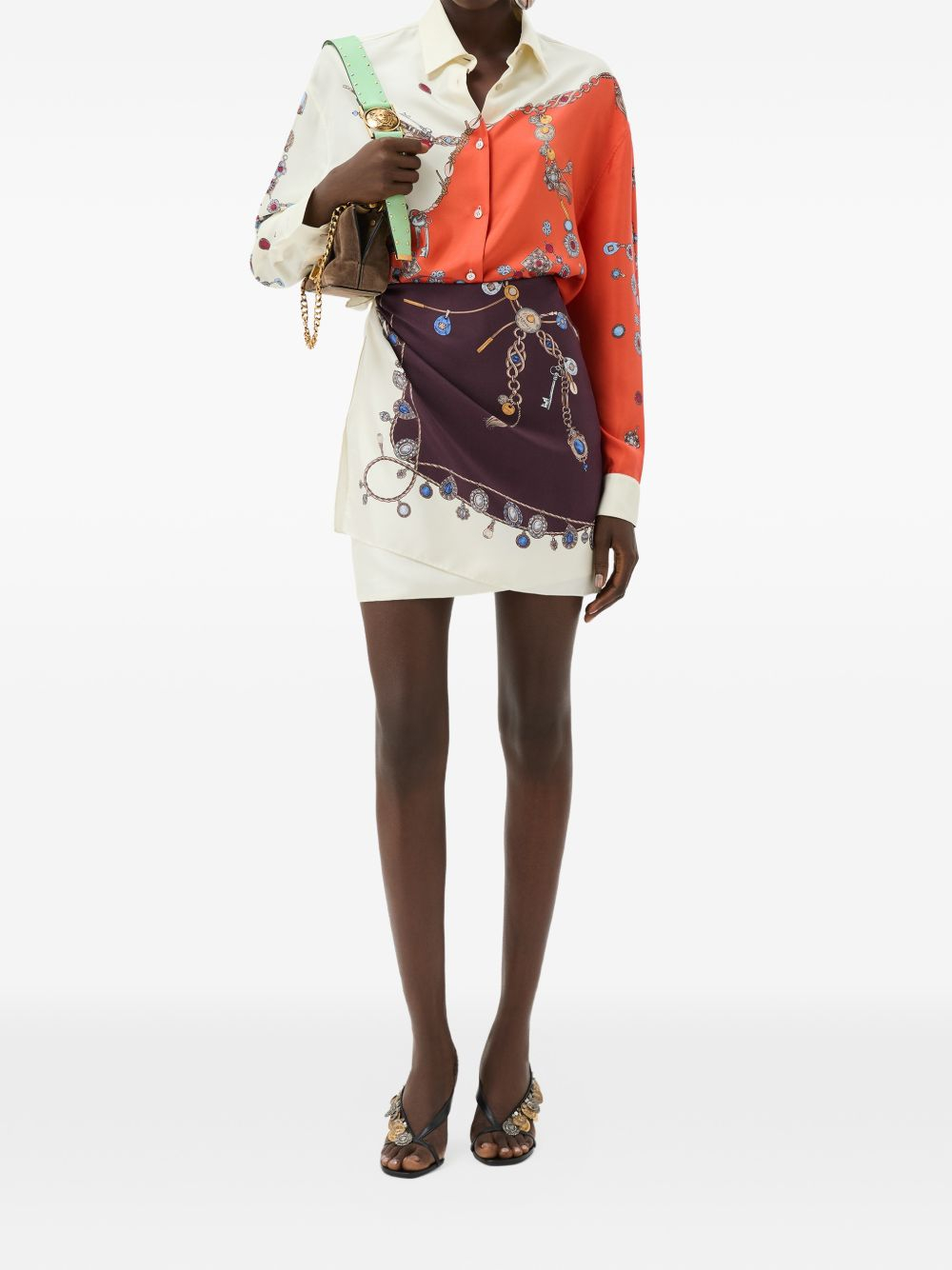 [Versace] Mini skirt FW26 1025820 1A18636 5R880