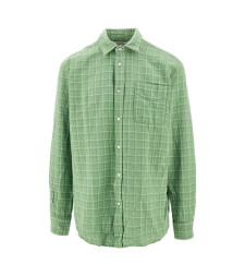 [foret] Shirts Long Sleeve SS26 F1039.VIBRANT MOSS CHECK-VIBRANT MOSS CHECK