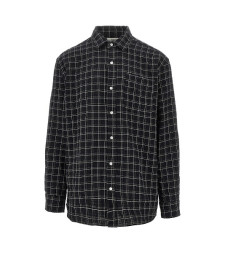 [foret] Shirts Long Sleeve SS26 F1039.BLACK CHECK-BLACK CHECK