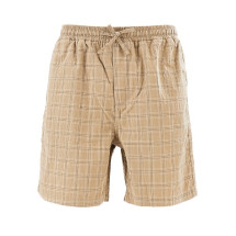 [foret] Shorts SS26 F1042.KHAKI CHECK-KHAKI CHECK