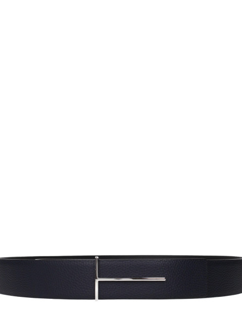 [Tom Ford] Belt SS26 TB331LCL236SDARKNAVYBLACK