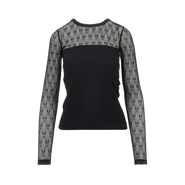 [PINKO] T-shirts Long Sleeve SS26 106472A362Z99-Z99